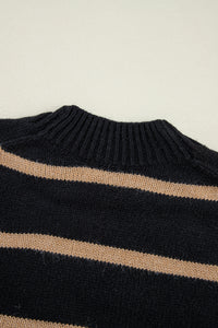 Buttoned V Neck Drop Shoulder Loose Cardigan - KaleaBoutique.com