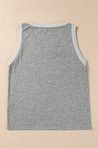 KaleaBoutique Stylish Ribbed V Neck Tank - KaleaBoutique.com