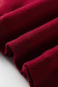 KaleaBoutique Comfortable Solid Color Crew Neck Knit Cap Sleeve Sweater - KaleaBoutique.com