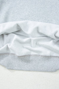 Solid Color Oversized Mock Neck Sweatshirt - KaleaBoutique.com
