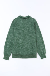 Vintage Washed Flap Pocket Button Shacket - KaleaBoutique.com