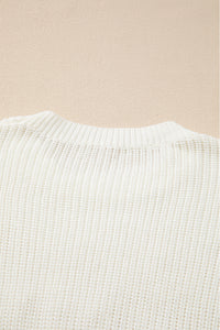KaleaBoutique Striped Merry Bright Letter Christmas Sweater - KaleaBoutique.com