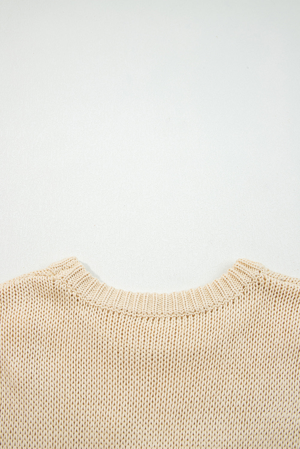 KaleaBoutique Stylish Bowknot Applique Cap Sleeve Sweater - KaleaBoutique.com