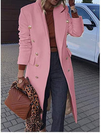 Mid-length Woolen Women's Coat - KaleaBoutique.com