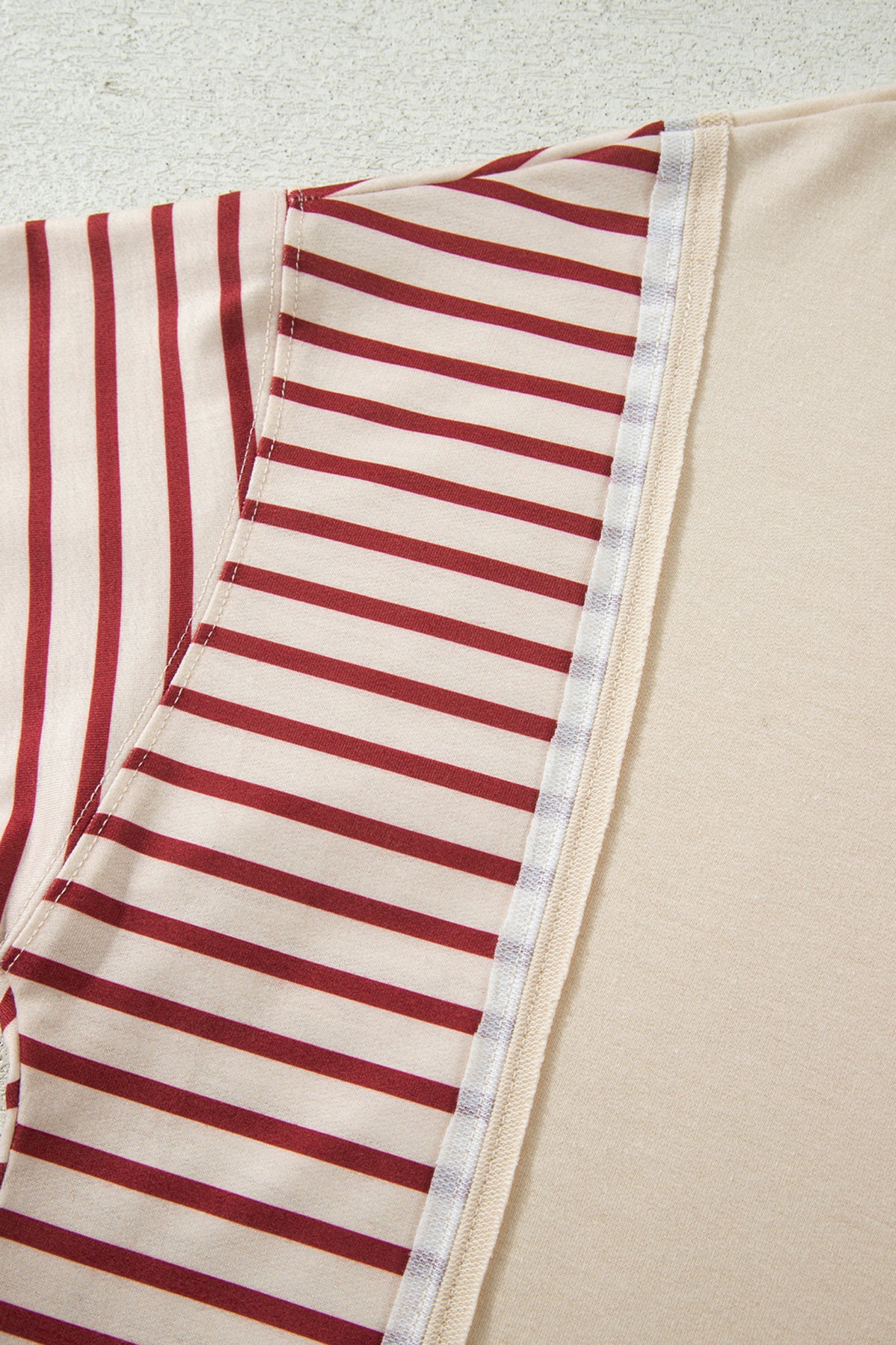 Sleeve Patchwork Casual Knit Top - KaleaBoutique.com