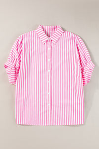 KaleaBoutique Classic Stylish Dolman Sleeve Oversize Shirt - KaleaBoutique.com