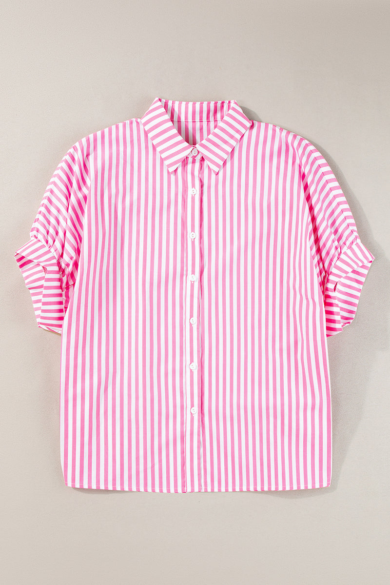 KaleaBoutique Classic Stylish Dolman Sleeve Oversize Shirt - KaleaBoutique.com