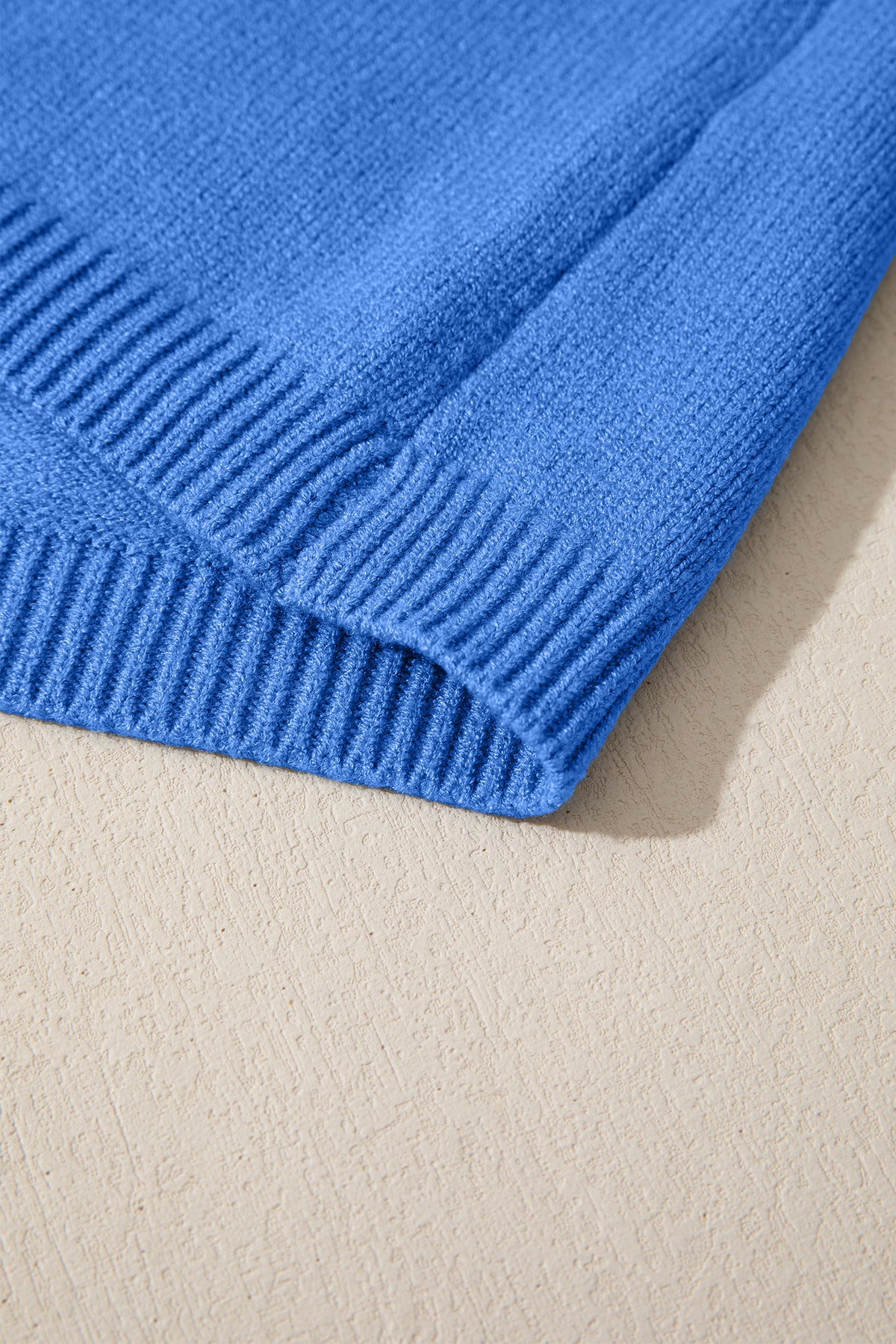 Solid Color Knit Loose Bracelet Sleeve Dolman Sweater - KaleaBoutique.com