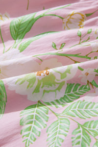 KaleaBoutique Comfortable Floral Print Short Puff Sleeve High Waist Tiered Maxi Dress - KaleaBoutique.com