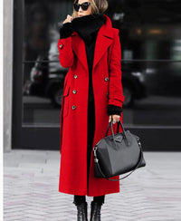 Thick Wool Women's Coat Extended - KaleaBoutique.com