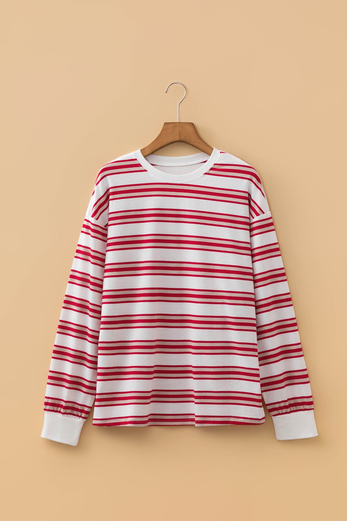 KaleaBoutique Dropped Shoulder Long Sleeve Casual Pullover Top - KaleaBoutique.com