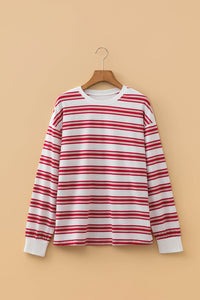 KaleaBoutique Dropped Shoulder Long Sleeve Casual Pullover Top - KaleaBoutique.com