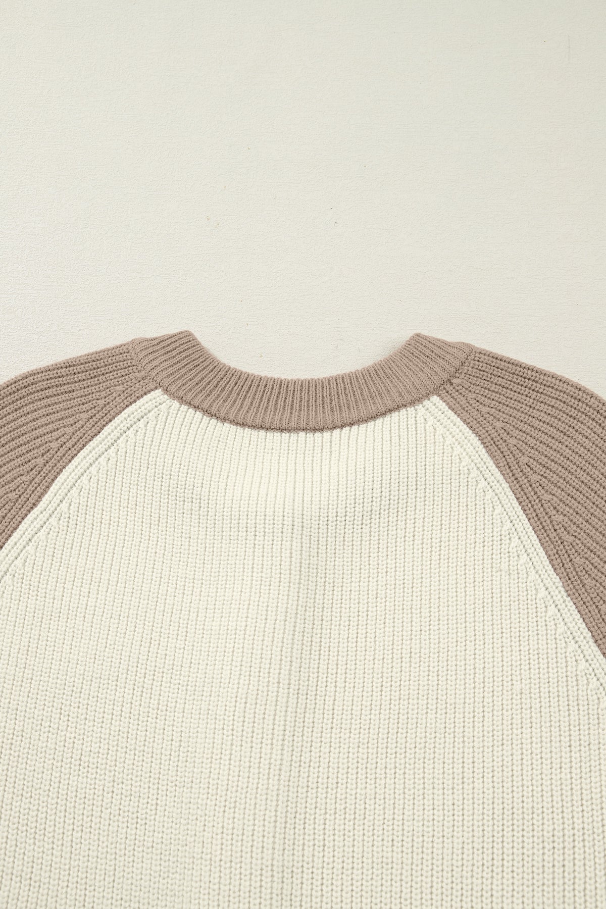 KaleaBoutique Comfortable Color Block Ribbed Knit Button Down Sweater Cardigan - KaleaBoutique.com