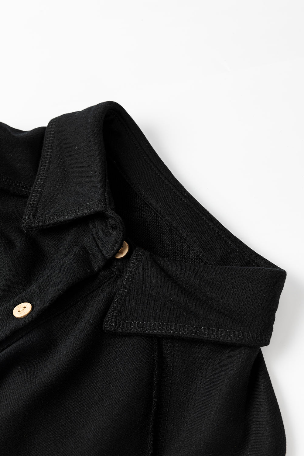 Waffle Knit Patchwork Exposed Seam Loose Shacket - KaleaBoutique.com