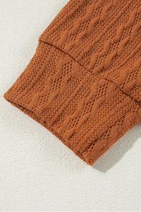 KaleaBoutique Stylish Textured Knit Side Pockets Open Front Cardigan - KaleaBoutique.com