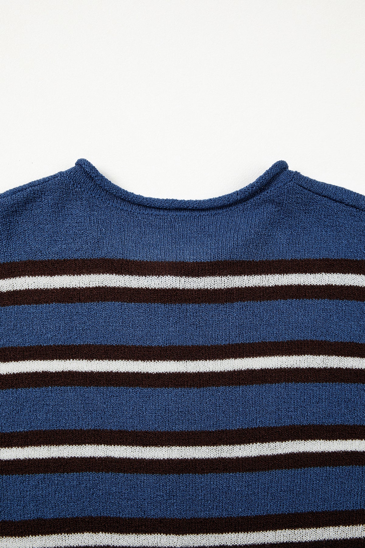 KaleaBoutique Comfortable Striped Drop Shoulder Button Cardigan - KaleaBoutique.com