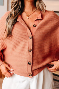 KaleaBoutique Stylish Wide Rib Knit Button Front Dolman Sleeve Sweater Cardigan - KaleaBoutique.com
