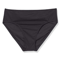 Women's Black High-Waist Or Side Drawstring Ties Swim Briefs - KaleaBoutique.com