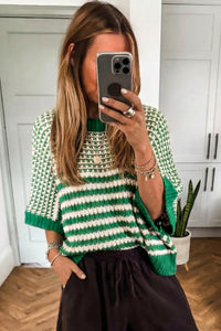 KaleaBoutique Comfortable 3/4 Draped Sleeve Slouchy Sweater - KaleaBoutique.com