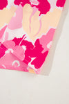 KaleaBoutique Blooming Floral Print Puff Sleeve Buttoned Shirt - KaleaBoutique.com