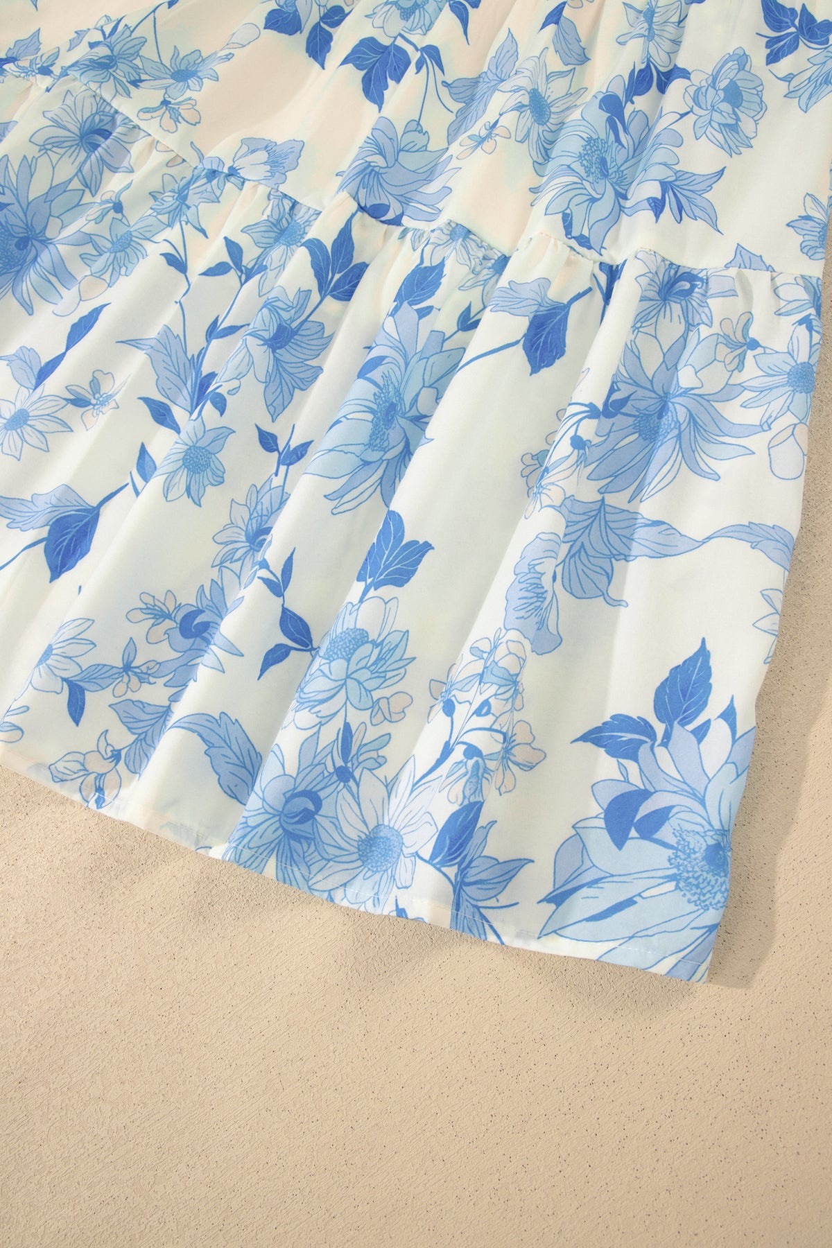 KaleaBoutique Comfortable Ruffled Straps Smocked High Waist Floral Maxi Dress - KaleaBoutique.com
