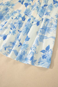 KaleaBoutique Comfortable Ruffled Straps Smocked High Waist Floral Maxi Dress - KaleaBoutique.com