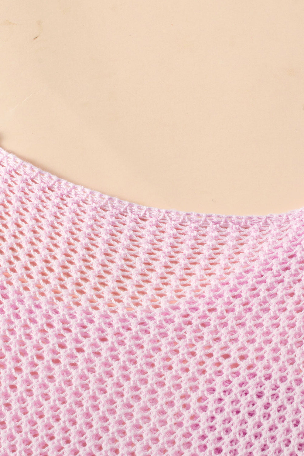 KaleaBoutique Big Flower Hollowed Knit Drop Shoulder Sweater - KaleaBoutique.com