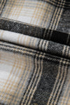 KaleaBoutique Plus Size Plaid Leopard Printed Patchwork Button Up Shacket - KaleaBoutique.com