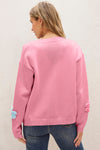 Cute Knitted Floral Pattern Button Up Cardigan - KaleaBoutique.com