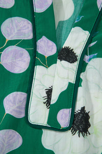 KaleaBoutique Stylish V Neck Ruffled Short Sleeve Flower Maxi Dress - KaleaBoutique.com