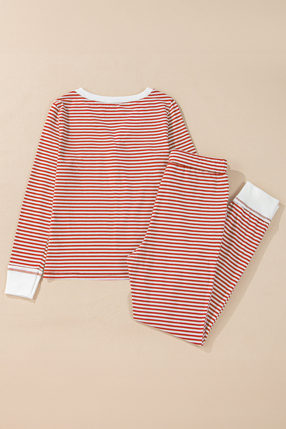 KaleaBoutique Stylish Buttoned V Neck Top and Knotted Waist Pants Lounge Set - KaleaBoutique.com