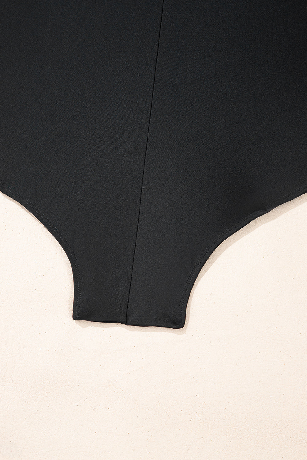Solid Color U Neck Padded Plus Size One Piece Swimsuit - KaleaBoutique.com
