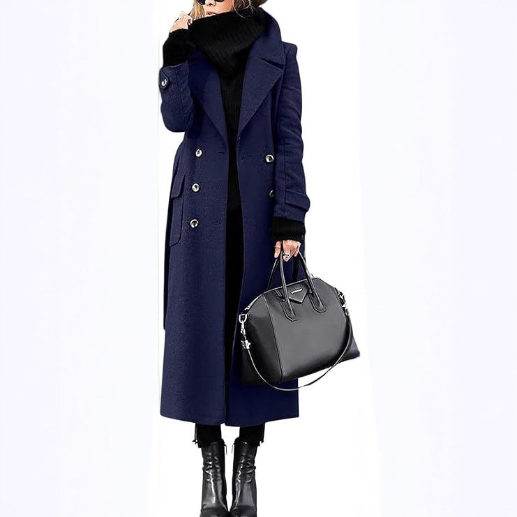 Thick Wool Women's Coat Extended - KaleaBoutique.com