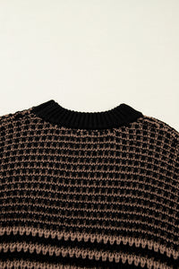 KaleaBoutique Stylish 3/4 Draped Sleeve Slouchy Sweater - KaleaBoutique.com