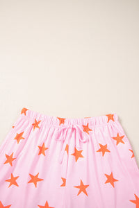KaleaBoutique Comfortable Stars Short Sleeve Shirt and Shorts Bamboo Pajama Set - KaleaBoutique.com
