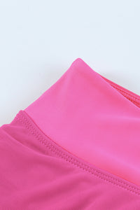 Women's High-Waist Layered Ruffle Swim Skirt with Built-In Trunks - KaleaBoutique.com