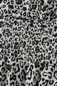KaleaBoutique Stylish Leopard Zip Front V Neck Cinched Waist Sleeveless Maxi Dress - KaleaBoutique.com