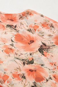 Mesh Floral Printed Slim Fit Tank Top - KaleaBoutique.com