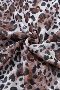 KaleaBoutique Stylish Beautiful Leopard Checkered Double Printed Reversible Sleeveless Long Dress - KaleaBoutique.com