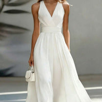 French-style Retro Sleeveless Vacation Dress For Women - KaleaBoutique.com