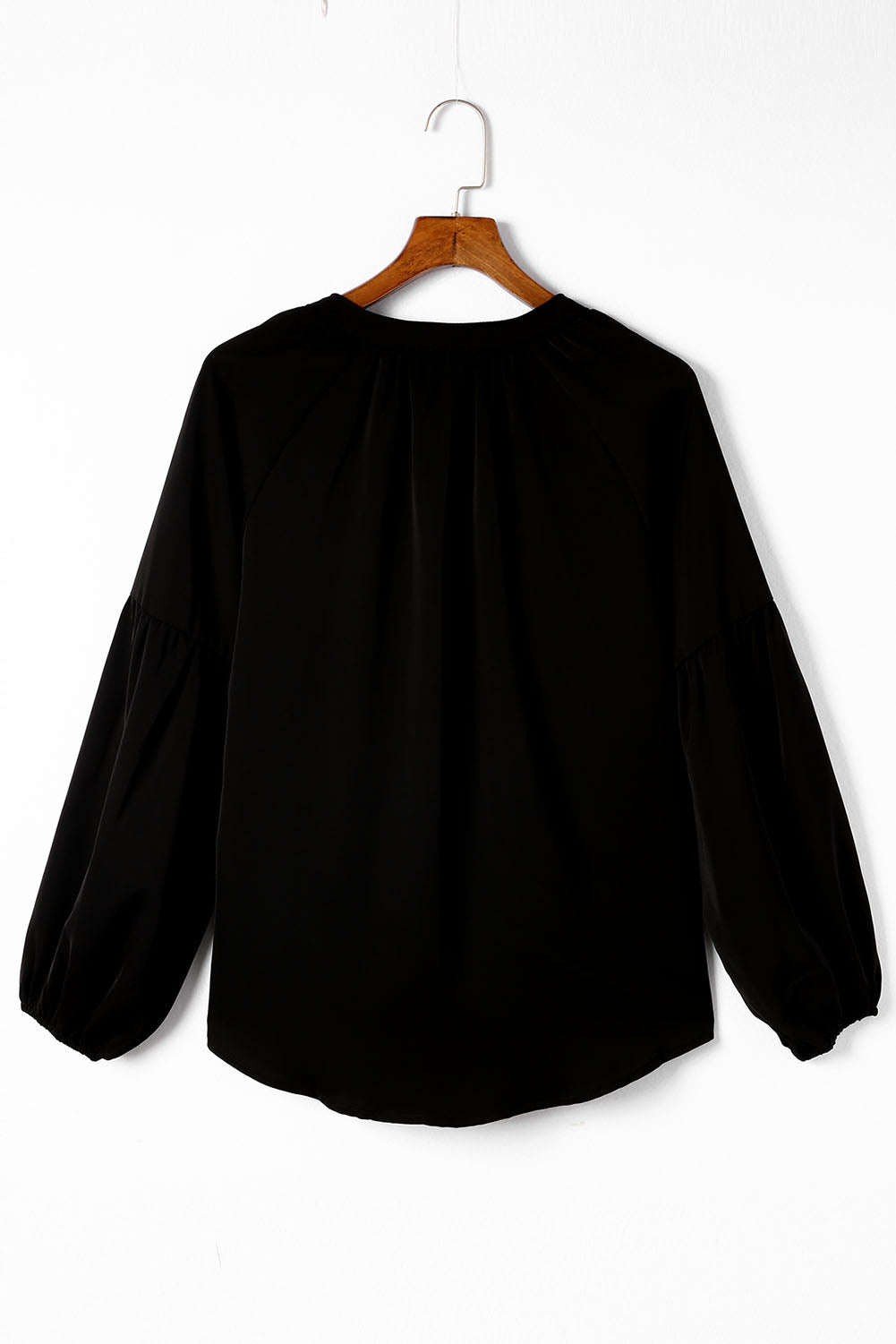 KaleaBoutique Stylish V Neck Long Puff Sleeve Top - KaleaBoutique.com