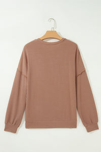 KaleaBoutique Stylish Leopard Print Colorblock Ribbed Knit Top - KaleaBoutique.com