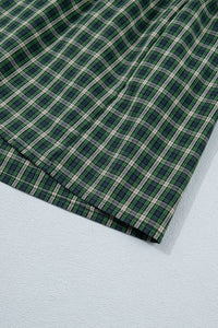 KaleaBoutique Comfortable Plaid Square Neck Shirred High Waist Ruffle Hem Dress - KaleaBoutique.com