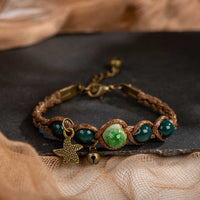 Tribal Sea Style Twisted Cord Bracelet, Rope Knot Bracelet, Ethnic Boho Unisex Beach Bracelet - KaleaBoutique.com