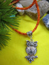 Stamped Gun Metal Charm Pendant on Leatherette Cord, Cute Owl, Snail, Cross or Butterfly Charm Necklace - KaleaBoutique.com