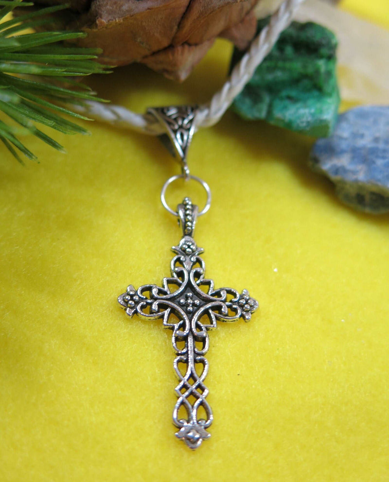Stamped Gun Metal Charm Pendant on Leatherette Cord, Cute Owl, Snail, Cross or Butterfly Charm Necklace - KaleaBoutique.com