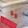 Realistic Gummy Bear Earrings, Gummy Bear Whimsical Drop Statement Earrings, Dangle Candy Earrings - KaleaBoutique.com
