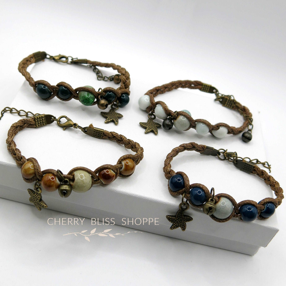 Tribal Sea Style Twisted Cord Bracelet, Rope Knot Bracelet, Ethnic Boho Unisex Beach Bracelet - KaleaBoutique.com