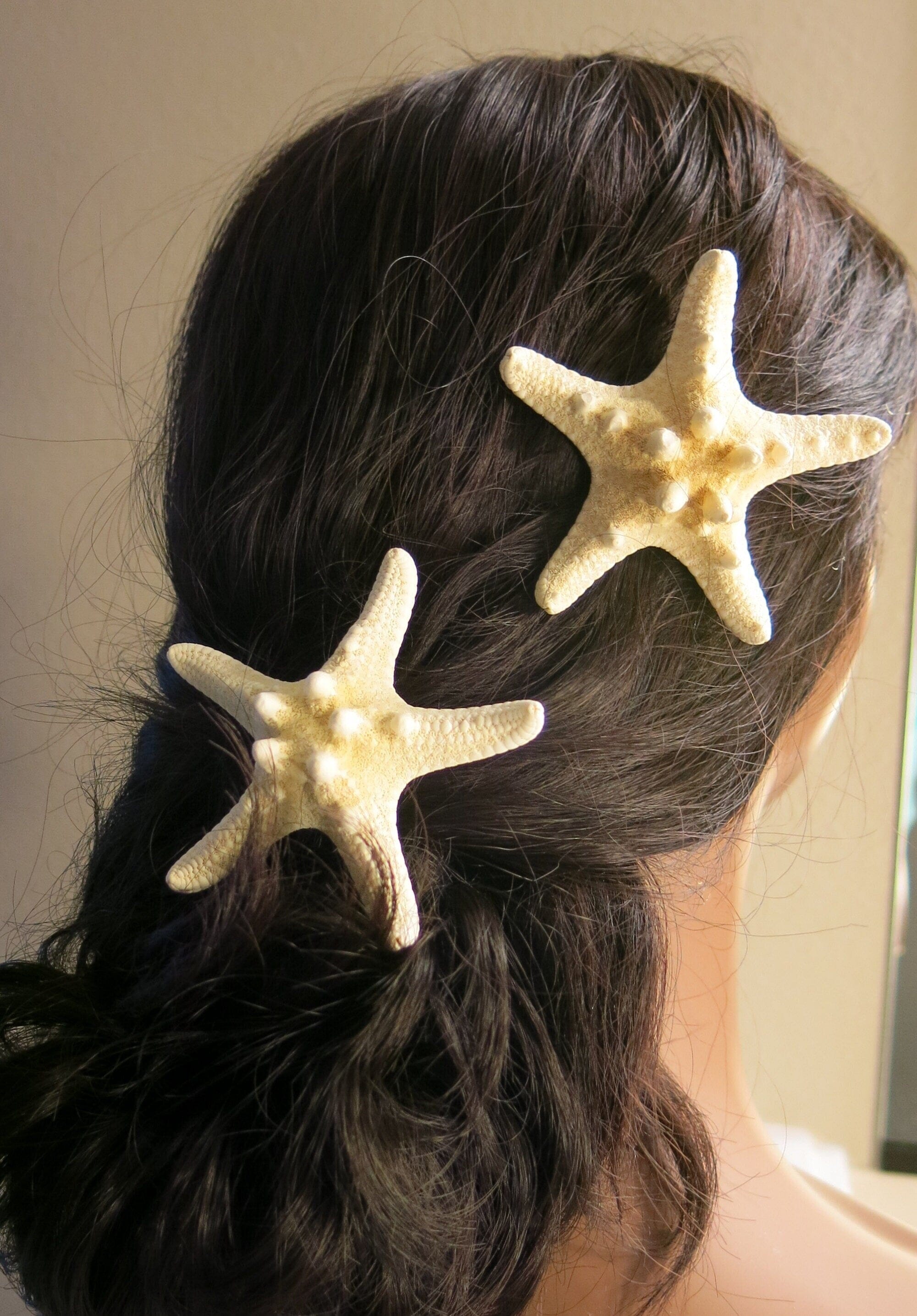 etsy bridal haor accessories star fish Unicra Seashell Bride Wedding Hair Vine Starfish Headband Pearl Beach Hair for Women and Girls : Beauty & Personal Care Each shell is hand Natural Starfish 2 PC Alligator