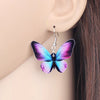 Realistic Butterfly Dangle Earrings, Women or Girl Romantic Casual Butterfly Fashion Earrings - KaleaBoutique.com